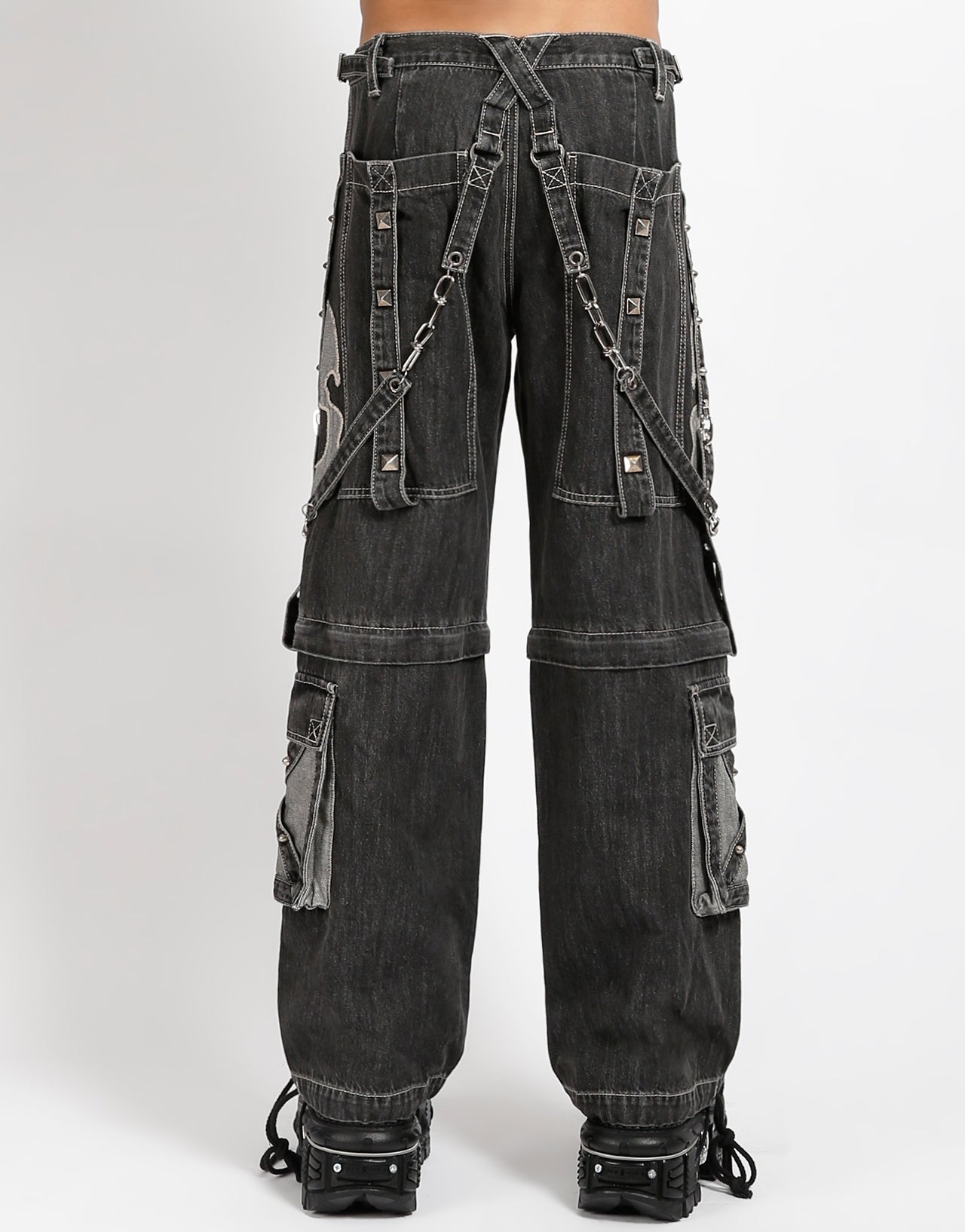 SCARE DARK STREET PANT BLACK DENIM – TRIPP NYC