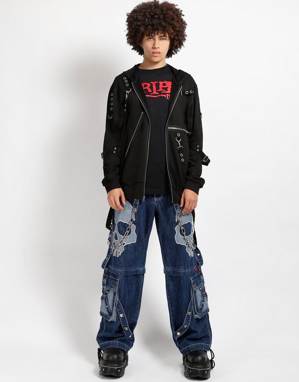 SCARE DARK STREET PANT BLUE DENIM