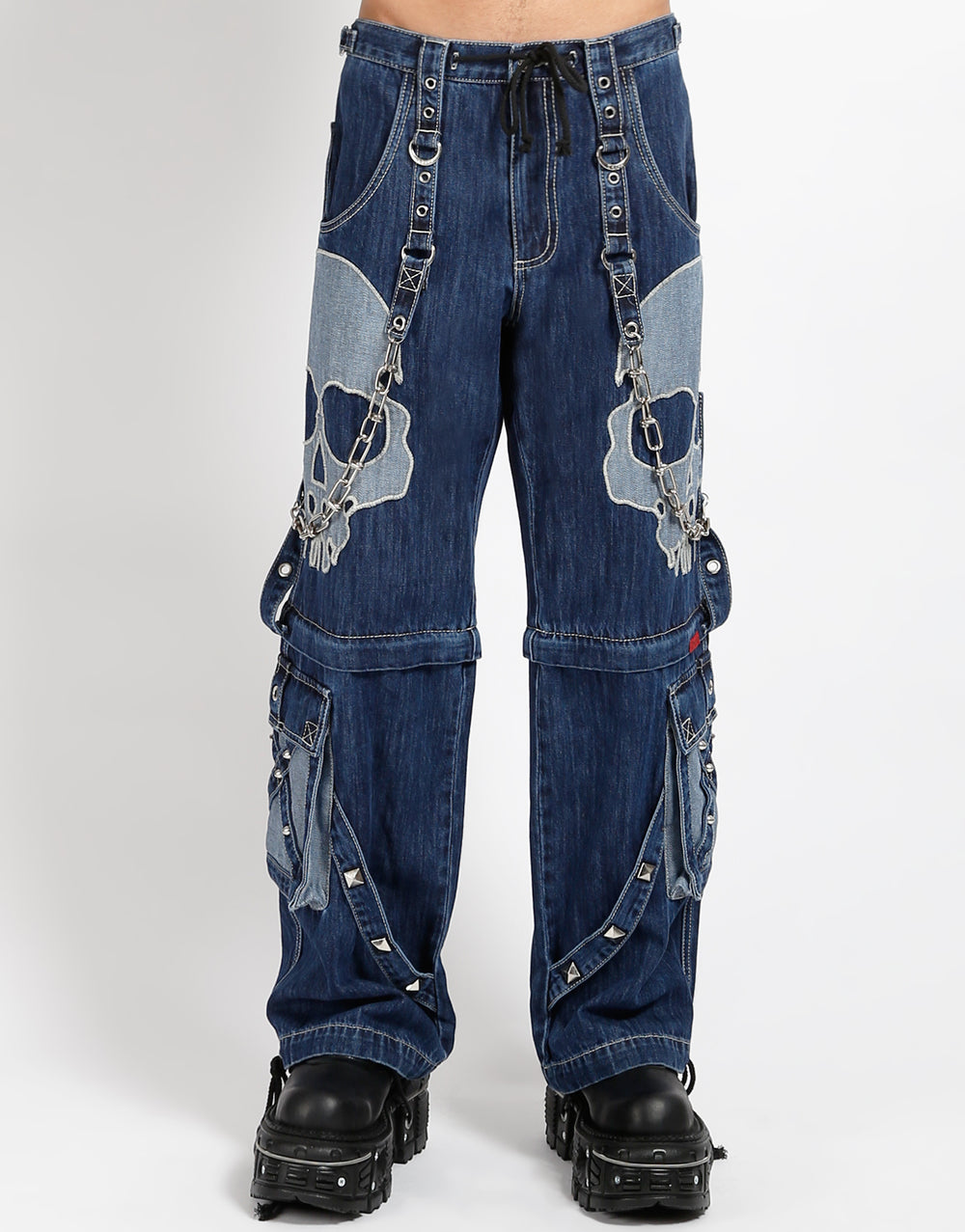 SCARE DARK STREET PANT BLUE DENIM