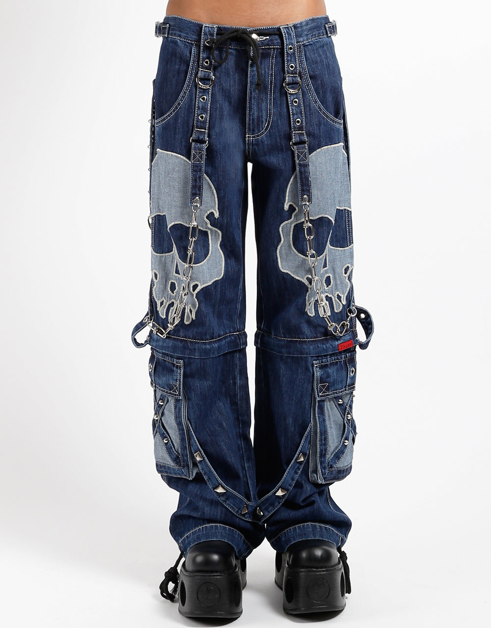 SCARE DARK STREET PANT BLUE DENIM