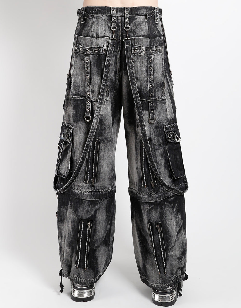 ZIP LOCK PANT CLOUD WASH BLACK DENIM