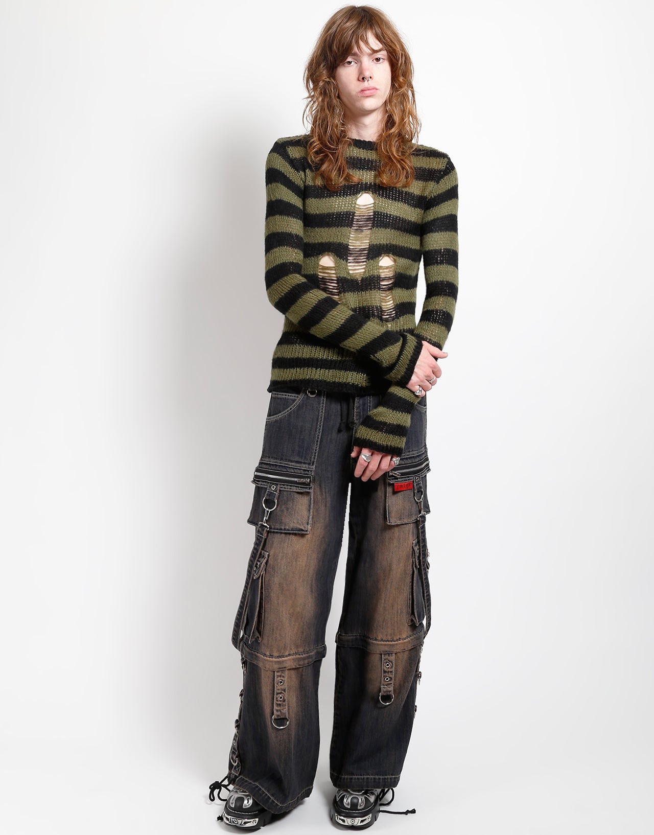 ZIP LOCK PANT DIRTY WASH BLUE DENIM – TRIPP NYC