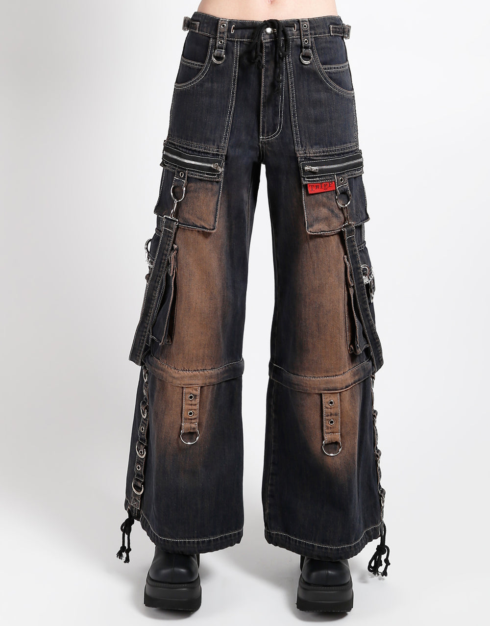 ZIP LOCK PANT DIRTY WASH BLUE DENIM