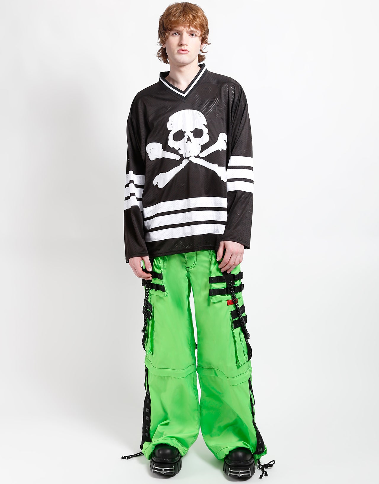 SPACE OUT PANT NEON LIME