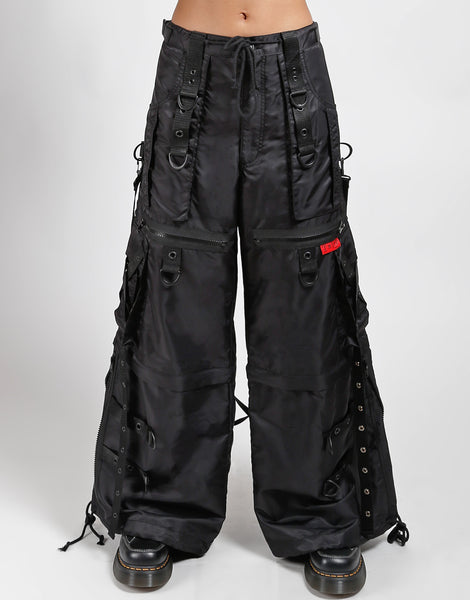 X-STRAP ZIP OFF SPACE OUT PANT BLACK – TRIPP NYC