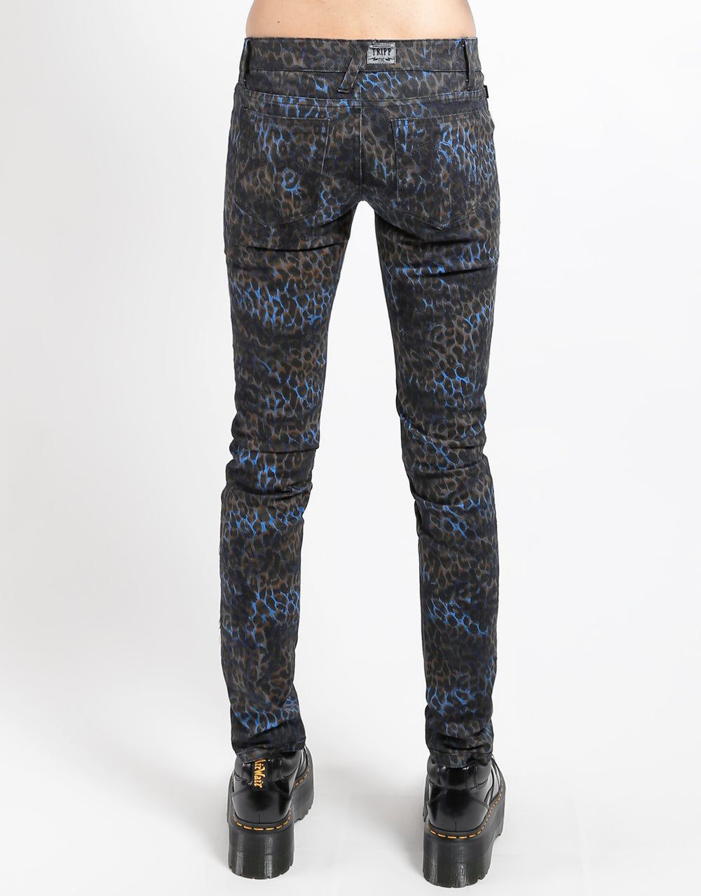 REVERSIBLE JEAN BLUE CHEETAH