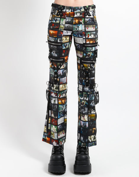 TRIPPIN / GHETTO STROLL • Muro TRIPP NYC X DEATH NOTE - SCREEN ZIP TO ZIP PANTS
