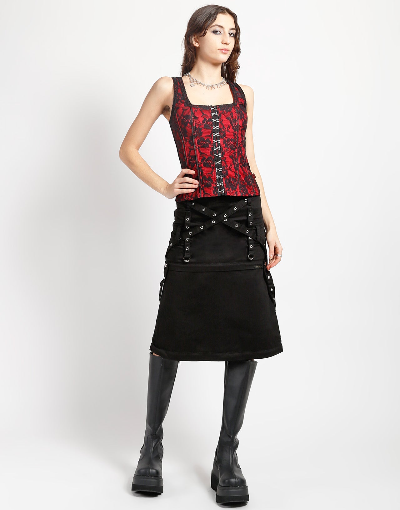 TRIPLE ZIP OFF SKIRT – TRIPP NYC