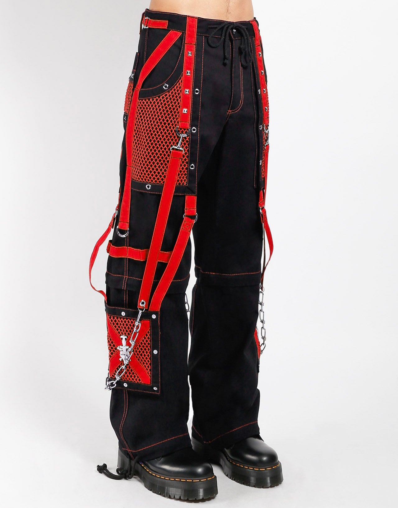 TRIPP NYC ボンテージパンツ 赤黒 28 SYMBOL PANT RED – TRIPP NYC