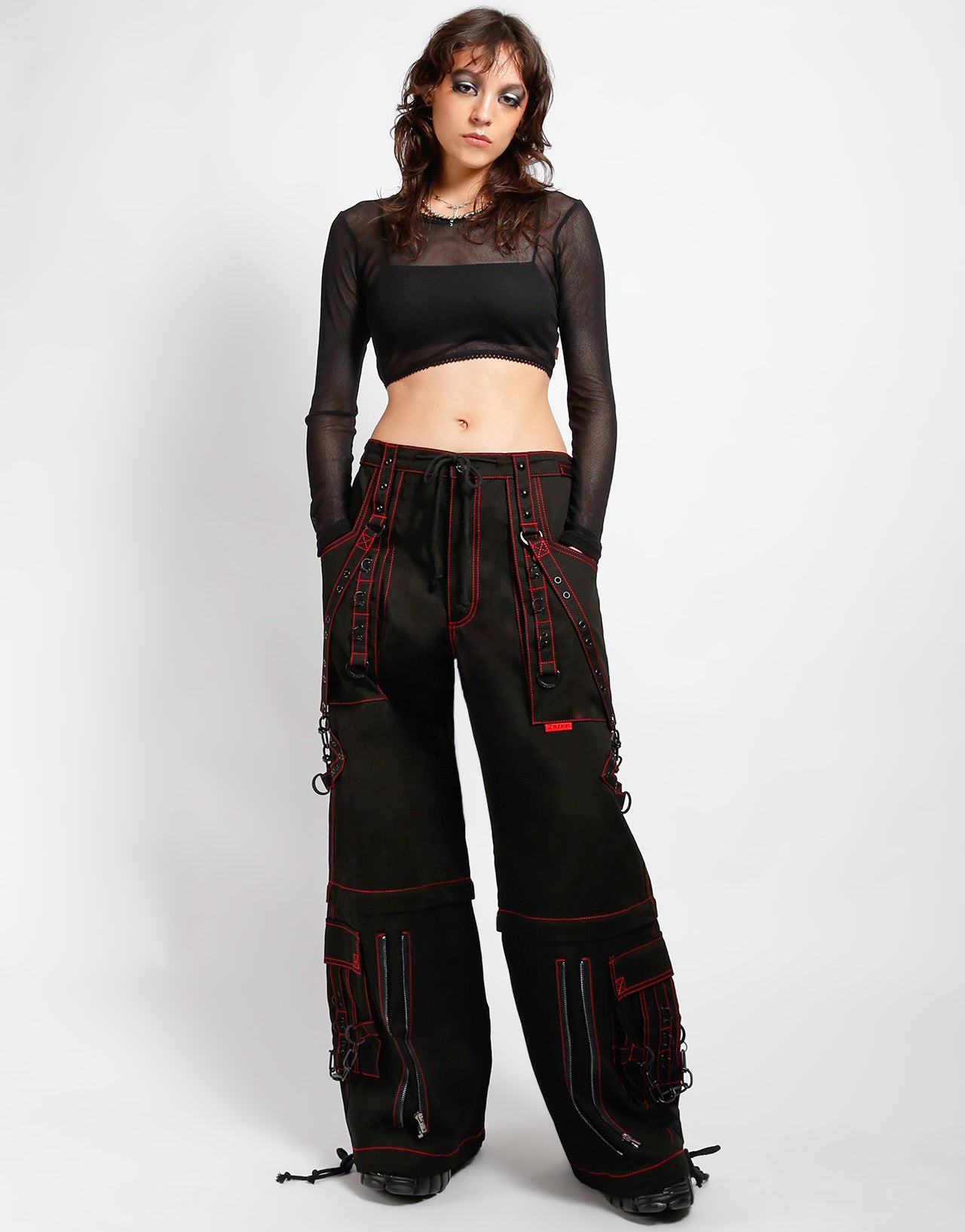 SUPER STUD PANT RED
