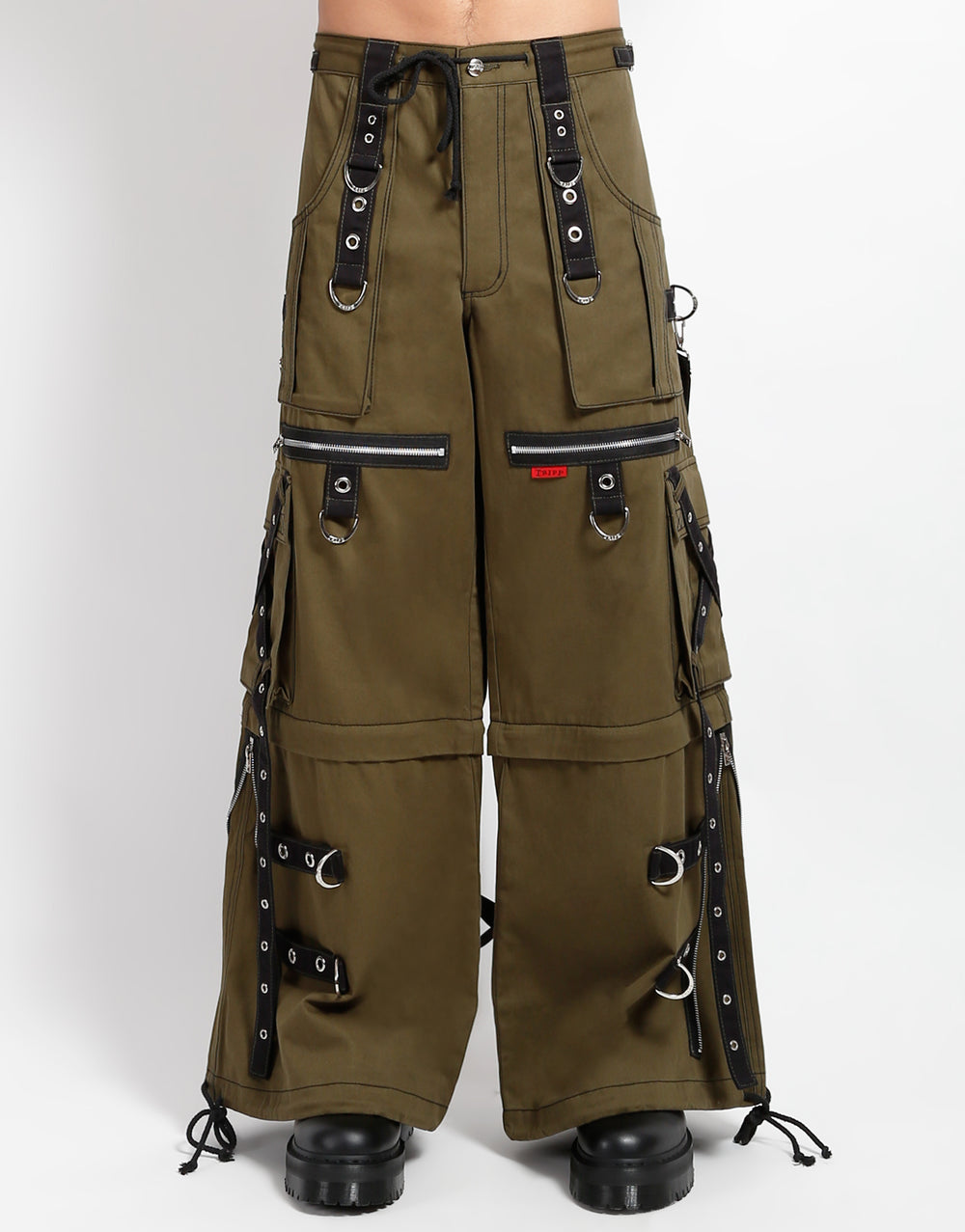 X-STRAP ZIP OFF PANT - ARMY