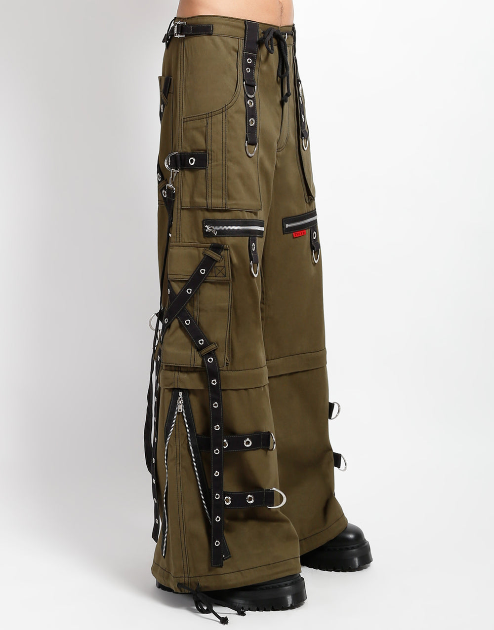 X-STRAP ZIP OFF PANT - ARMY