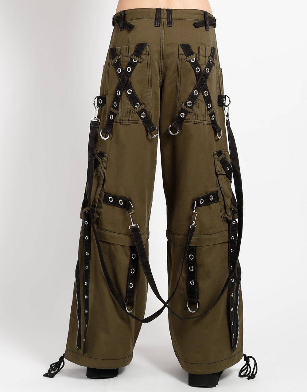 X-STRAP ZIP OFF PANT - ARMY