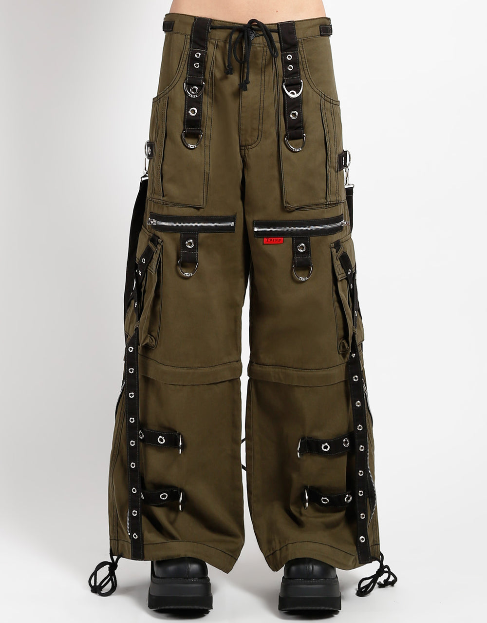 X-STRAP ZIP OFF PANT - ARMY