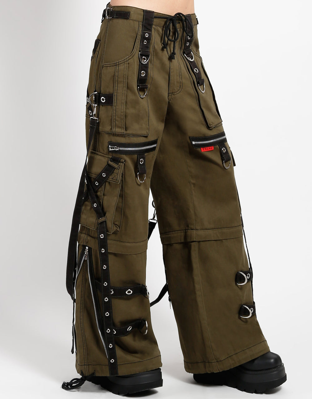 X-STRAP ZIP OFF PANT - ARMY