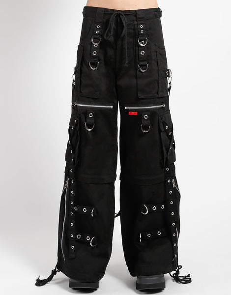 パンツ ATTACHMENT Black Multi-Zip Trousers X-STRAP ZIP OFF PANT BLACK – TRIPP NYC