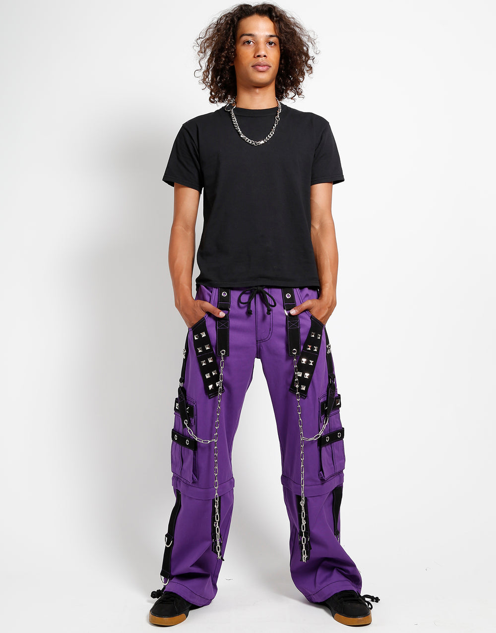 DARK CUFF PANT PURPLE