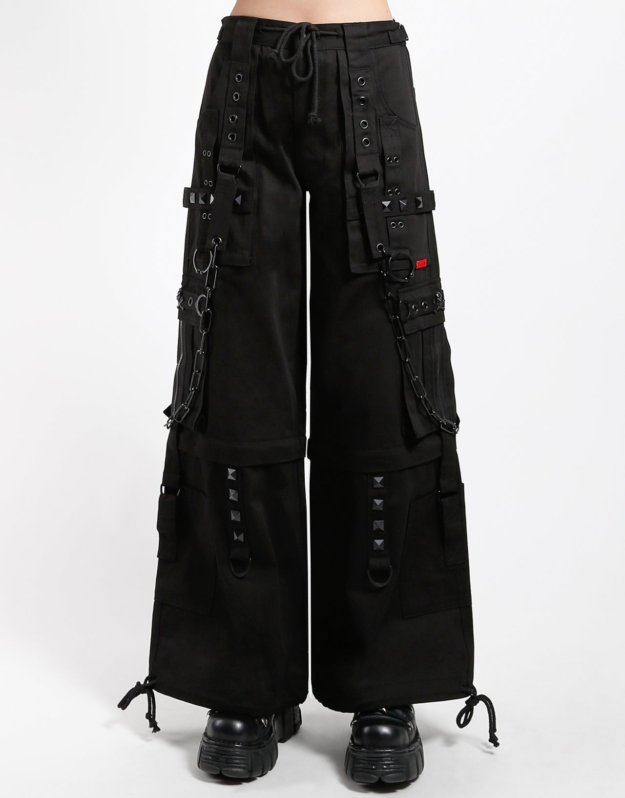 Vintage Y2K Daang Goodman Tripp NYC Black Pants / Goth Chains and