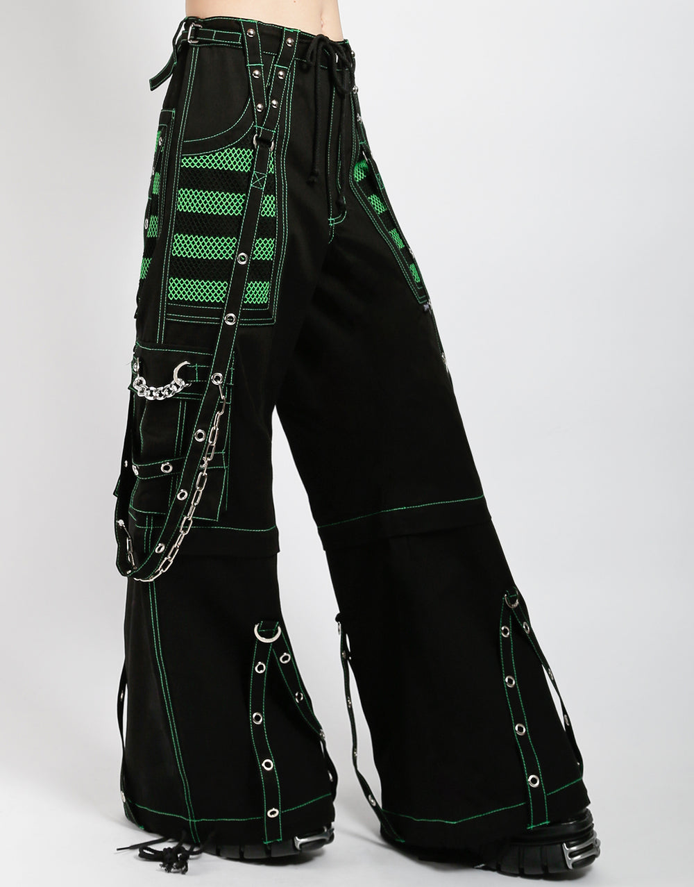 パンツTRIPP NYC ELECTRO PANTS RED unisex - ワークパンツ/カーゴパンツ