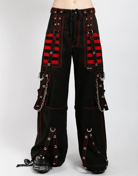 TRIPP NYC エレクトロ　カーゴパンツ　レッド　ギミック　DOG XU ELECTRO PANT RED – TRIPP NYC