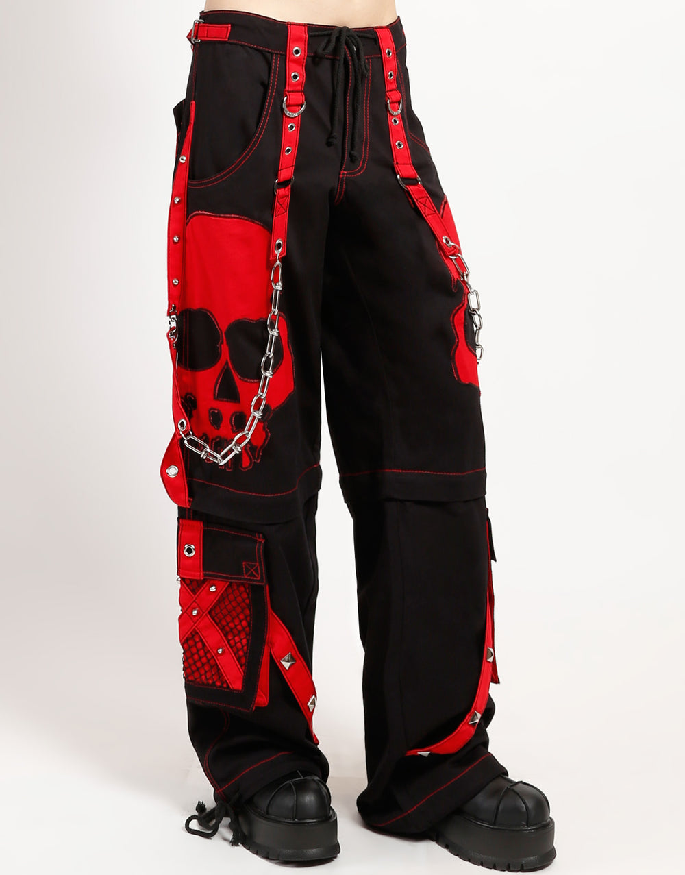 TRIPP NYC - SCARE DARK STREET PANT RED