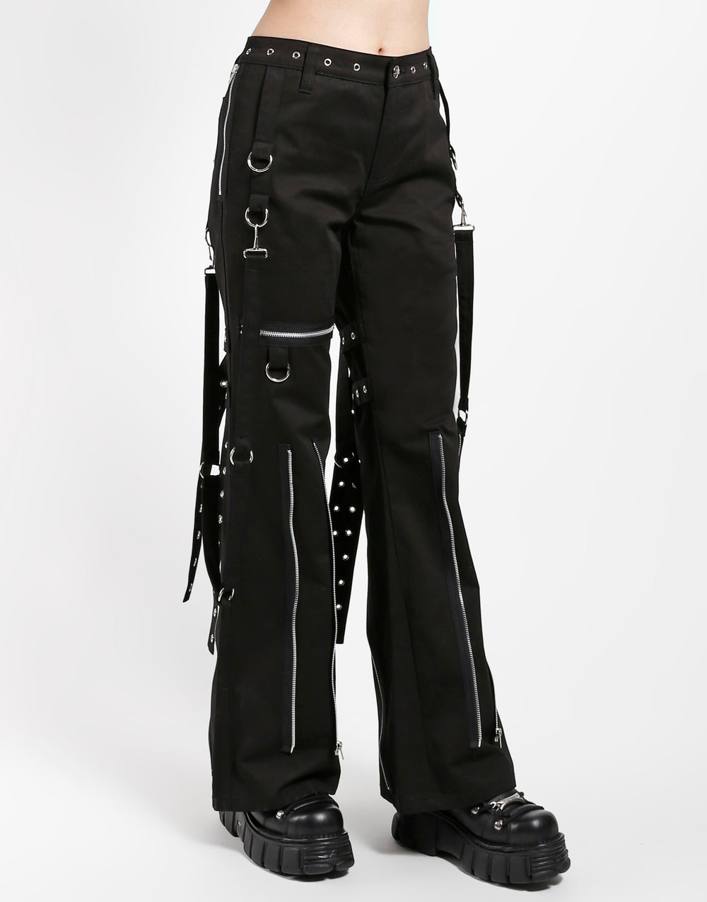 Men Gothic Black D Rings Pant Bondage Zips Straps Trousers Punk Cyber Pants,  Bondage Trouser, Gothic Trousers, Punk Trousers - Etsy