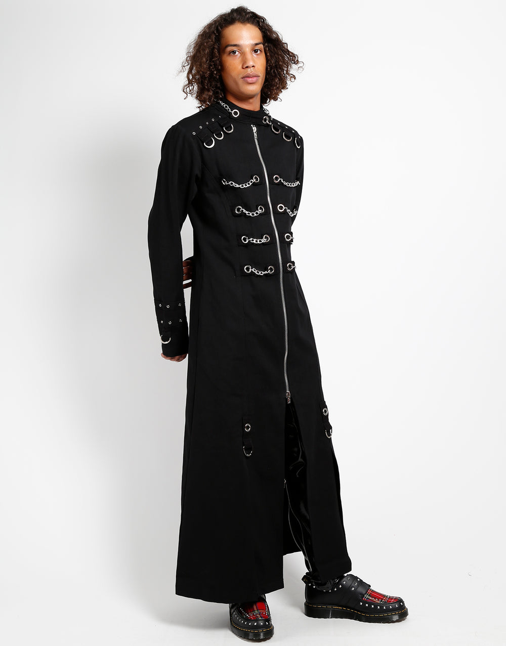 CHAIN EYELET COAT