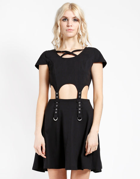 x dress Tripp NYC X-Dress Size: M out waist and X strap detail with silver rivet and D Creating the Digital Fashion Platform: