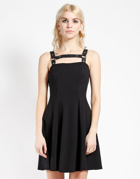 HARNESS DRESS X-Small / Black