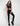 HIGH WAIST FLORAL SKINNY