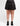 CURVE BAND PLEATED SKIRT WHITE