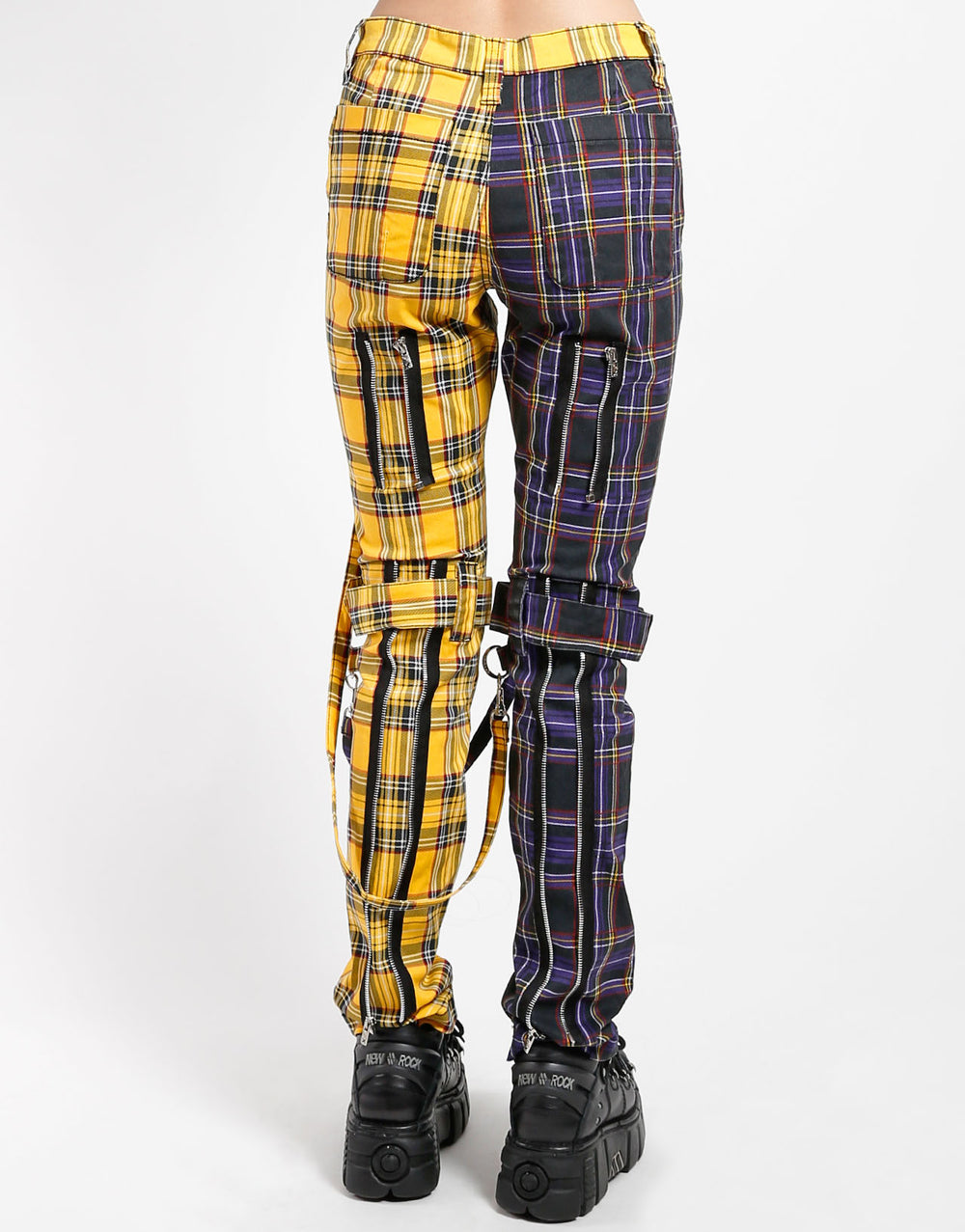 Devil Fashion Gothic Velvet Satin Pattern Pants Women's Split Lace Trousers  | eBay
