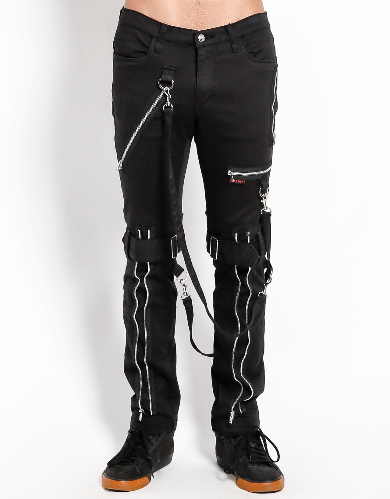 Get the Perfect Fit with Black & Red Gothic Women's Tripp Pants