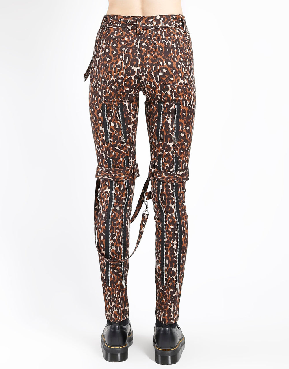 CLASSIC BONDAGE PANT BROWN LEOPARD