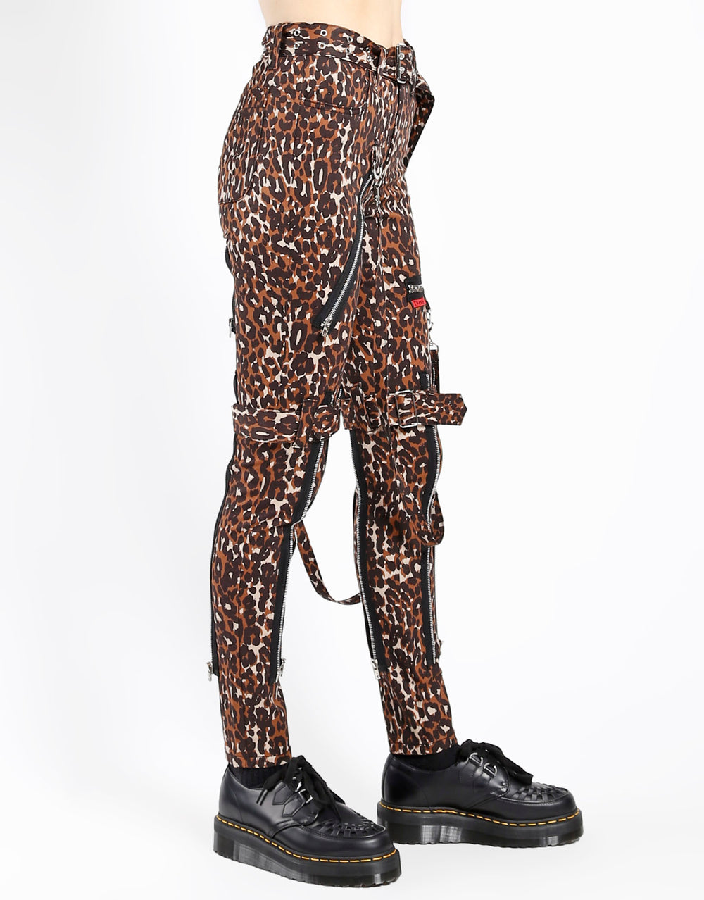 CLASSIC BONDAGE PANT BROWN LEOPARD