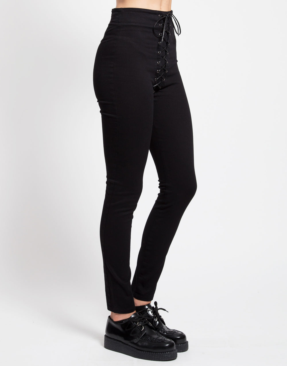 Tailored Corset Pants (1PA0380182-B7029-PORCINI-BLACK)