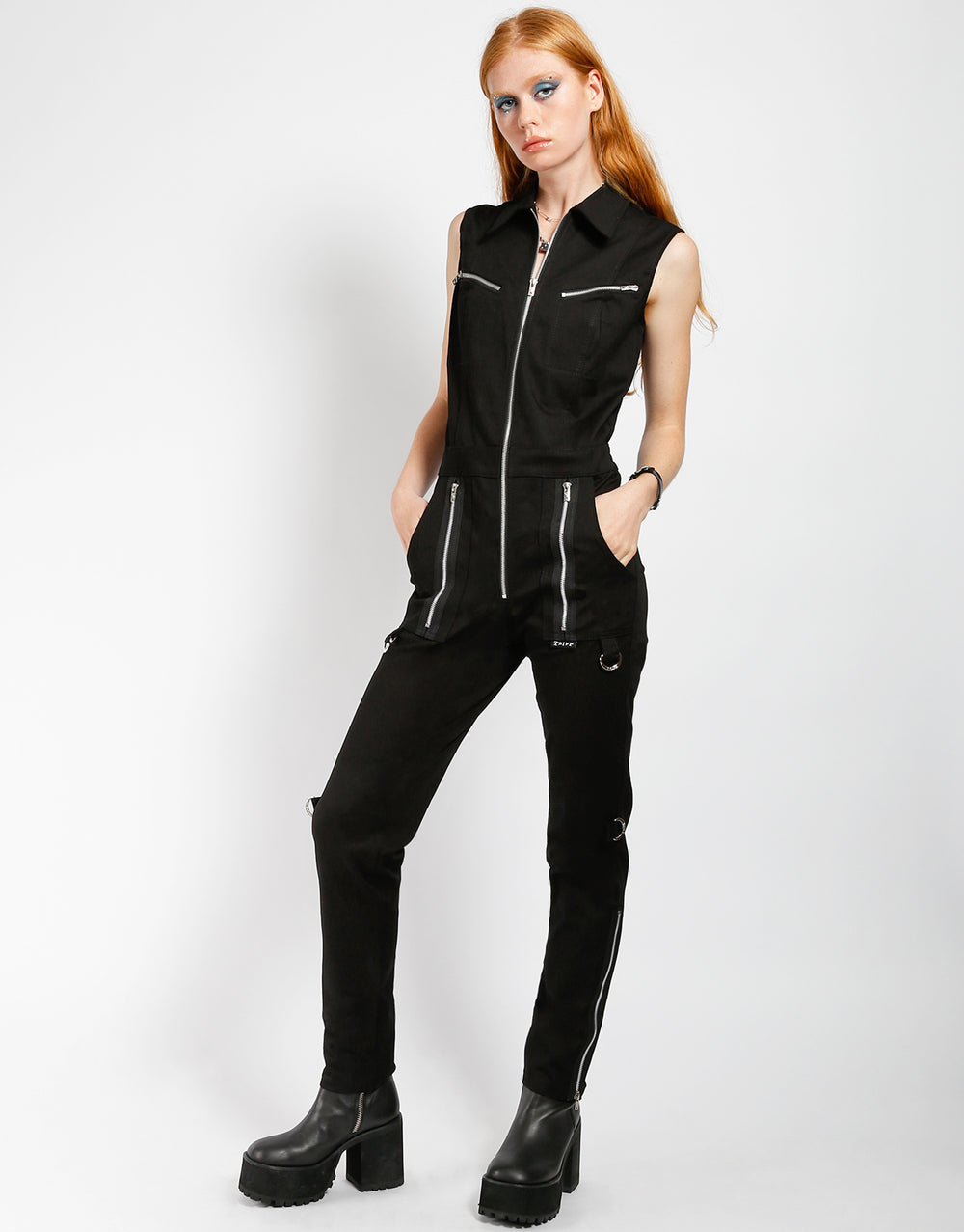 ALL YOU CAN BE JUMPSUIT BLACK