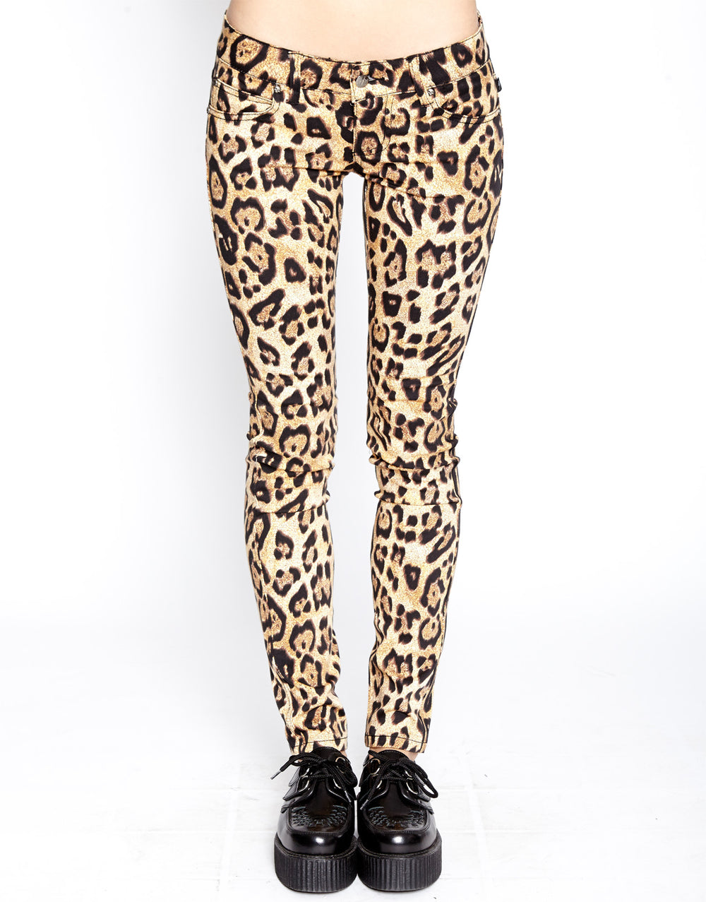 Leopard Print Pants, Women's Kitty Pants
