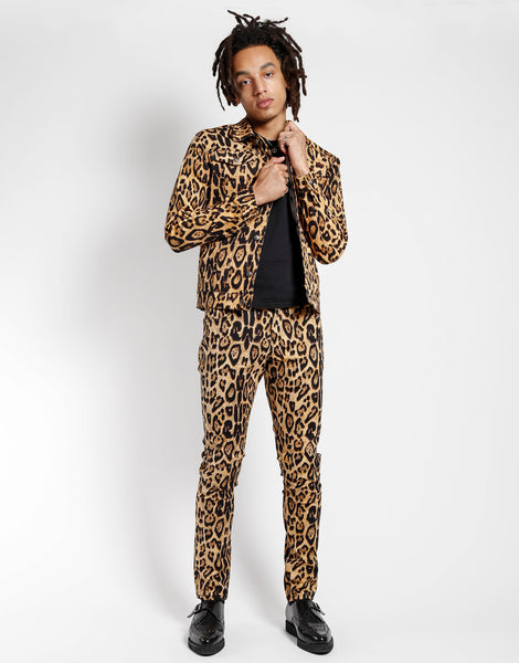 TRIPP NYC - LEOPARD ROCKER JEAN