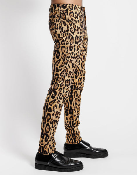 TRIPP NYC - LEOPARD ROCKER JEAN