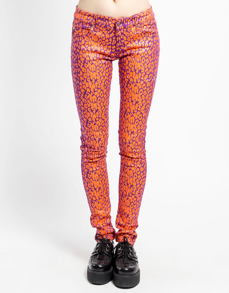 TRIPP NYC - NEON LEOPARD PRINT SKINNY