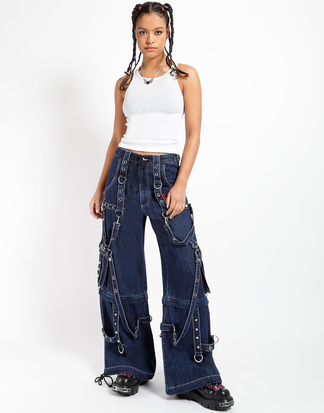 CRAZY PIPER PANT WHITE