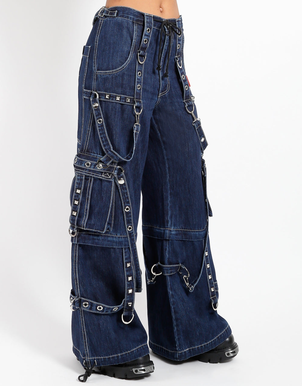 TRIPP NYC - DENIM STRAP PANT