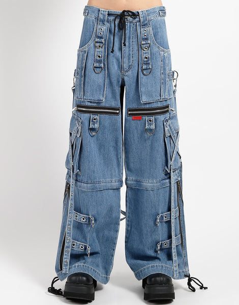 X-STRAP PANT LIGHT BLUE DENIM – TRIPP NYC