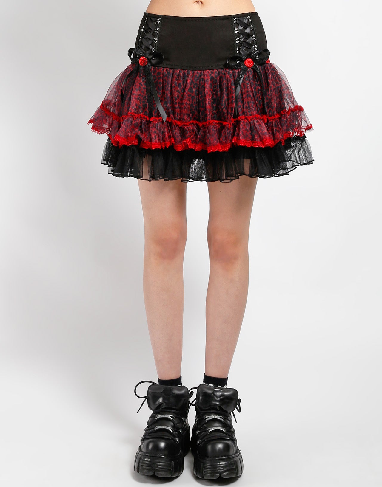 Women's Classic 5 Layered LED Light Up Neon Tulle Tutu Skirt
