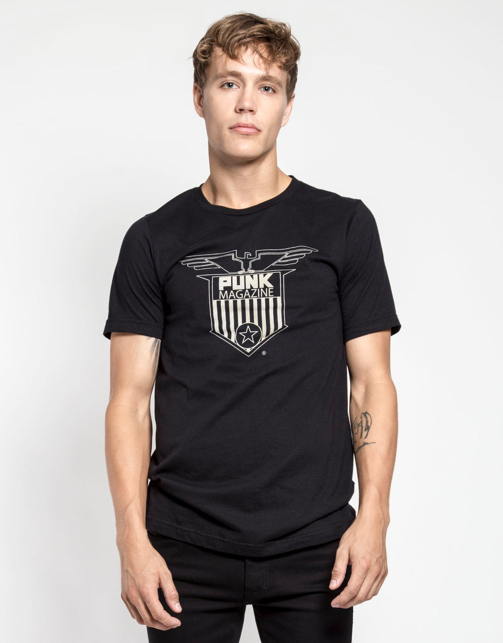 UNISEX PUNK EMBLEM TEE