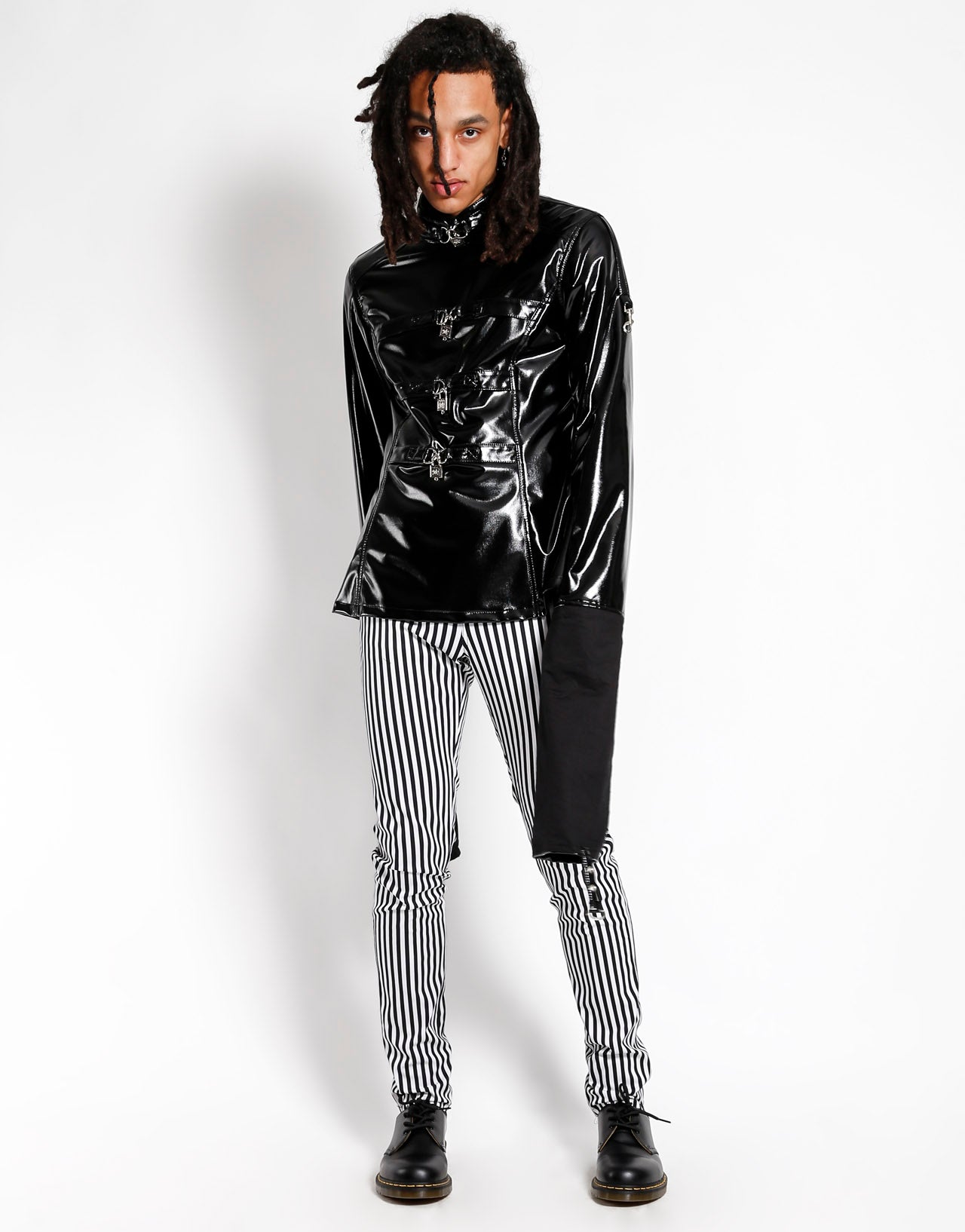 Lock Style Jacket PVC VINYL BONDAGE LOCK JACKET – TRIPP NYC