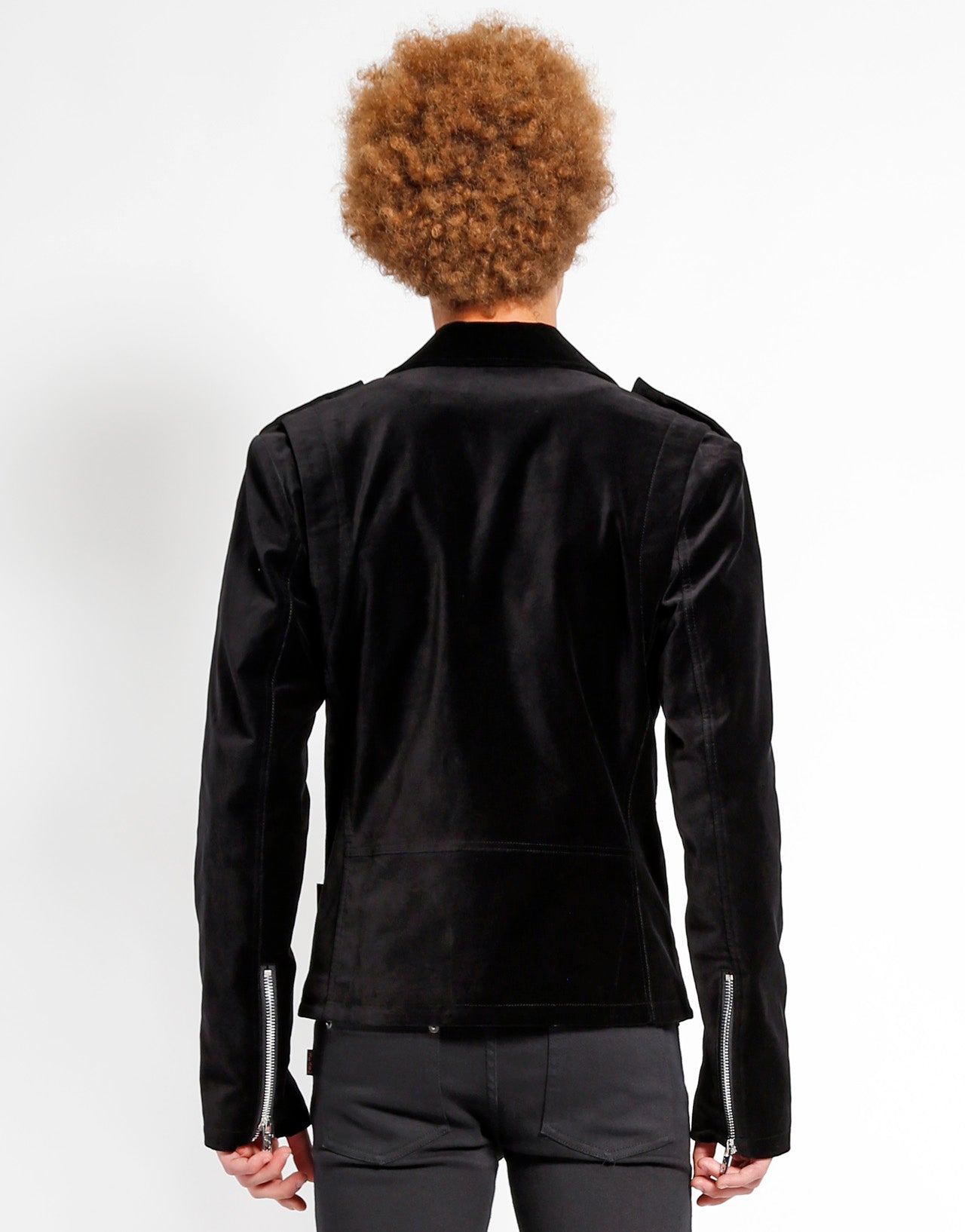 VELVET MOTO JACKET – TRIPP NYC