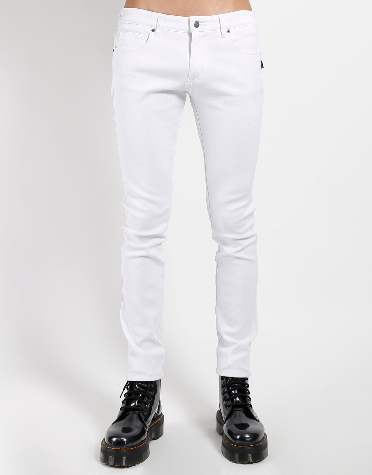 TRASH & VAUDEVILLE WHITE SKINNY JEAN