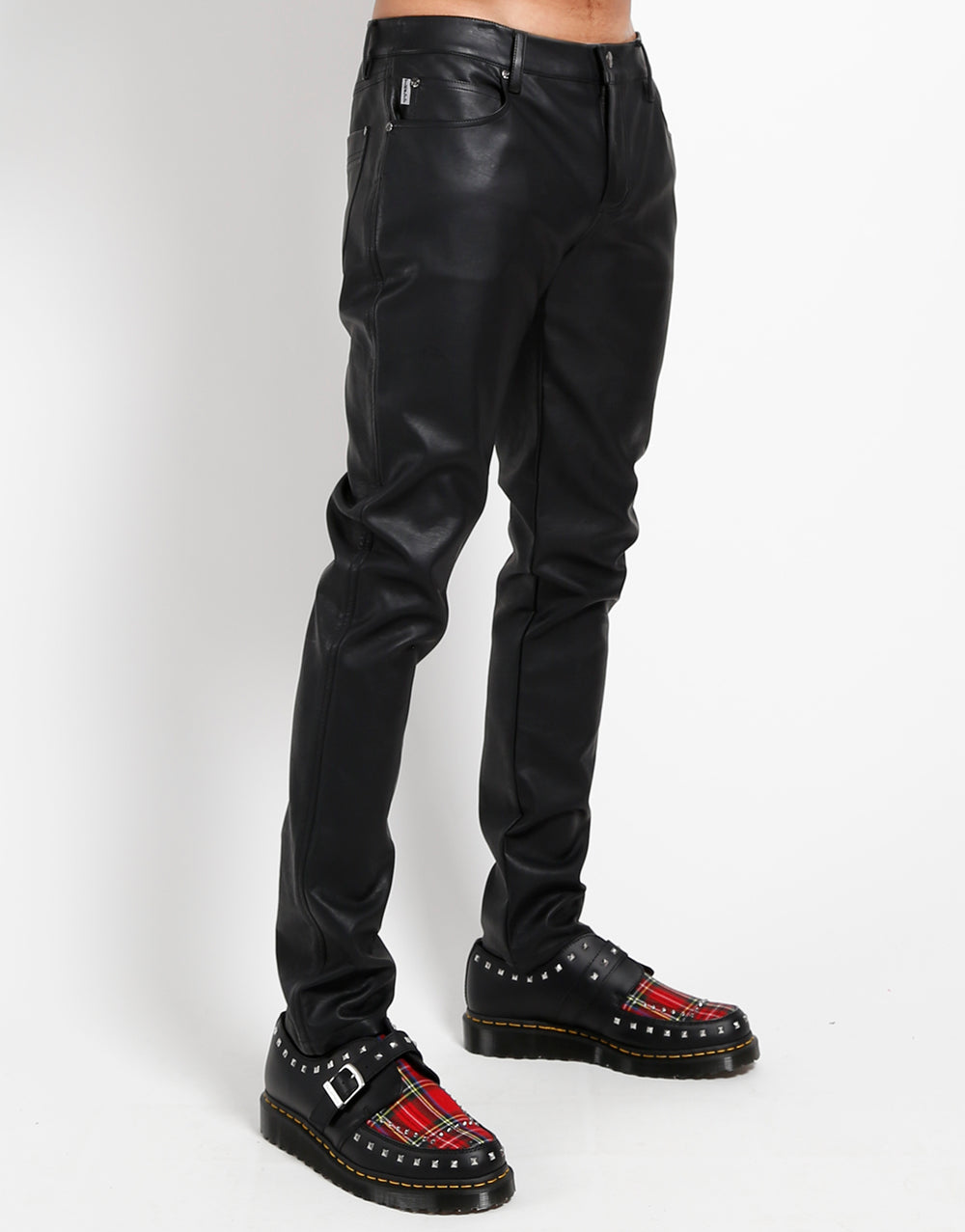 Faux leather pants, P13406
